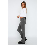 Comfortable and slimming low waisted flared pants