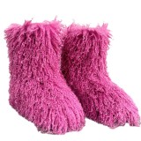 Y2K medium length boots fur snow boots