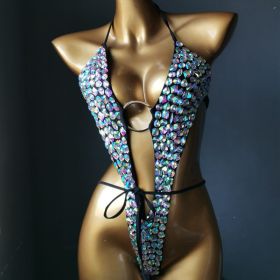 Diamond Tassel Sewn Diamond Bikini Nightclub Uniform