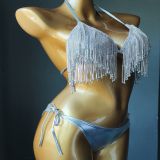 Diamond tassel sewn diamond bikini nightclub uniform