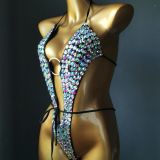 Diamond Tassel Sewn Diamond Bikini Nightclub Uniform