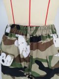 Leisure Camouflage Trend Printed Sports Shorts