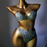 Nightclub Attire High-end Swimsuit Sewn Diamond Bikini
