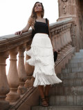 Elegant Hepburn Fashionable Su Skirt Half Skirt