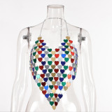 Love Acrylic Neck Strap Vest