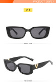 Hip Hop Bounce Sunglasses Fashionable Retro Square Frame