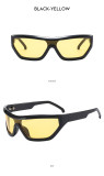 Y2K Large Frame Connected Cycling Sunglasses