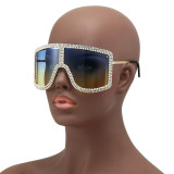 Diamond Rimless Personalized Sunglasses