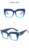 Large Frame Anti Blue Light Glasses Frame Box Cat's Eye Glasses