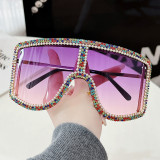 Diamond Rimless Personalized Sunglasses