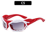 Y2K Personalized Irregular Shaped Punk Sunglasses