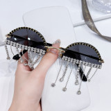 Diamond Pendant Sunglasses