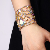 Bohemian Style Colored Diamond Bracelet
