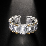 Diamonds Exaggerated Bracelets Fashion Shows Water Diamonds
