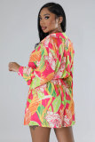 Fashionable Printed Suit for Women