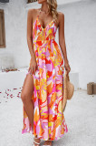 Leisure Vacation Printed Camisole Dress