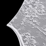 Lace Flowers for a Comfortable One Piece