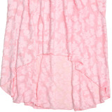 Printed Camisole Strapless Open Back Fishtail Skirt Long Skirt