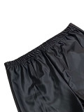 Fashionable Casual Leather Pants and Shorts