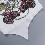 Casual Versatile Printed Vest