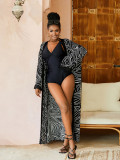 Printed Sun Proof Women's Bikini Cover Up