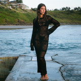 Hollow Knit Dress