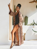 Printed Sun Proof Women's Bikini Cover Up