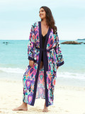 Printed Sun Proof Women's Bikini Cover Up