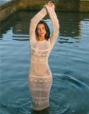Hollow Knit Dress