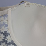 Daisy Fish Bone Chest with Plastic Waist Tank Top