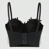 Bra Shoulders Small Camisole Vest Tassel Fishbone Bra