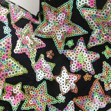Colorful Gradient Star Fishbone Corset Strap
