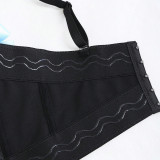 Bow Shaped Fishbone Suspender Bra