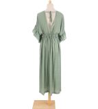 Sunscreen Suit Long Skirt Bikini Cover Up