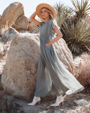 Sunscreen Suit Long Skirt Bikini Cover Up