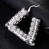 Earring Temperament Water Diamond Earrings
