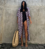New Cardigan Loose Beach Cover Up Swimsuit