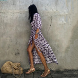 New Cardigan Loose Beach Cover Up Swimsuit