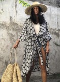 New Cardigan Loose Beach Cover Up Swimsuit