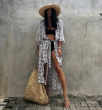 New Cardigan Loose Beach Cover Up Swimsuit