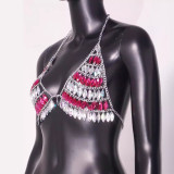 Acrylic Colored Chest Chain