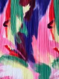Printed Pleated Slim Fit Camisole Dress
