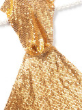 Hanging Neck Vest Sequin Suspender Top
