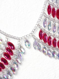 Acrylic Colored Chest Chain