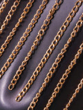 Jewel Splicing Metal Chain Tassel Chain Hanging Neck Vest