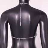 Acrylic Colored Chest Chain