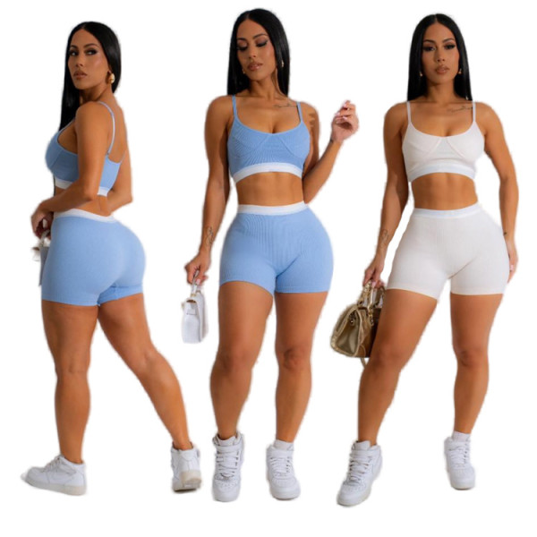 Versatile Tank Top and Shorts Set