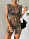 Hot Diamond Mesh Dress