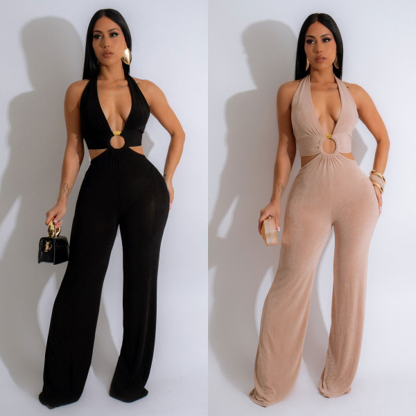 Sling Jumpsuit Nightclub Uniform