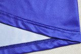 Sleeveless Backless Vest Split Half Skirt Two-piece Set